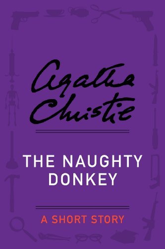 Book cover for "The Naughty Donkey" by Agatha Christie