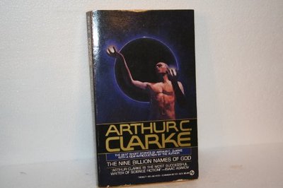 Book cover for "The Nine Billion Names of God" by Arthur C. Clarke