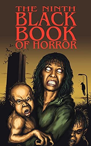 Book cover for "The Ninth Black Book of Horror" by Paul Finch