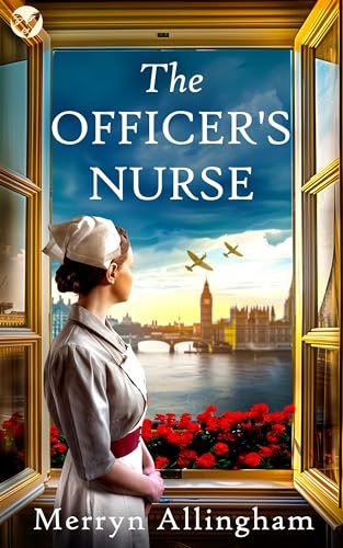 Book cover for "The Officer's Nurse" by Merryn Allingham