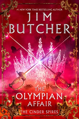 Book cover for "The Olympian Affair" by Jim Butcher