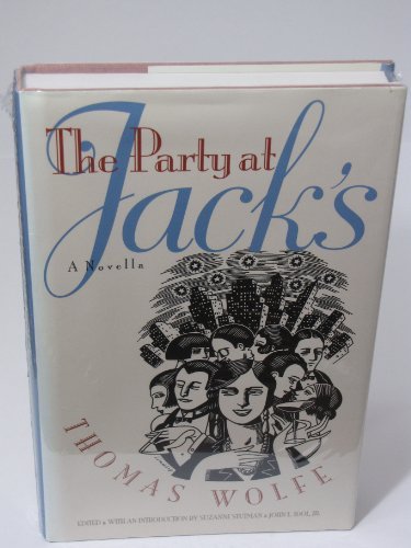 Book cover for "The Party At Jack's" by Thomas Wolfe