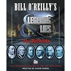 Book cover for "The Patriots" by Bill O'Reilly