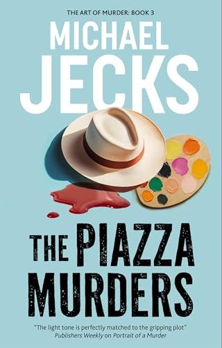 Book cover for "The Piazza Murders" by Michael Jecks