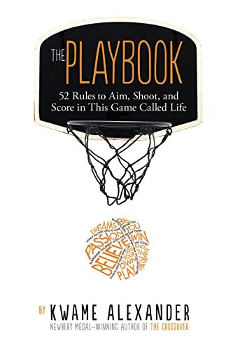 Book cover for "The Playbook" by Kwame Alexander