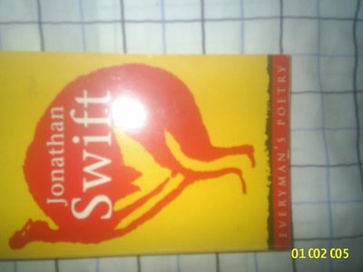 Book cover for "The Poems of Jonathan Swift" by Jonathan Swift