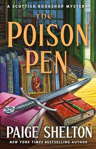 Book cover for "The Poison Pen" by Paige Shelton