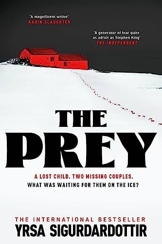 Book cover for "The Prey" by Yrsa Sigurdardottir