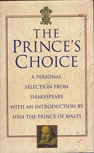 Book cover for "The Prince's Choice" by William Shakespeare
