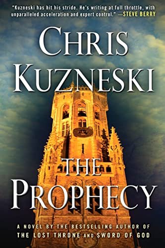 Book cover for "The Prophecy" by Chris Kuzneski