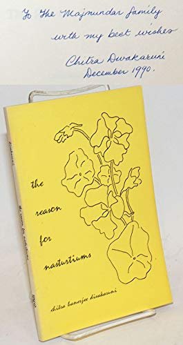Book cover for "The Reason for Nasturtiums" by Chitra Banerjee Divakaruni