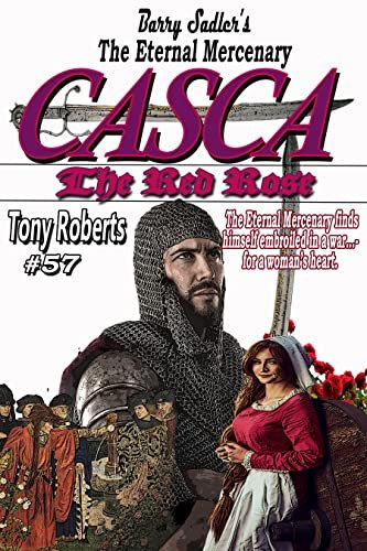 Book cover for "The Red Rose" by Tony Roberts