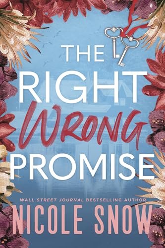 Book cover for "The Right Wrong Promise" by Nicole Snow