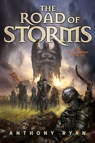 Book cover for "The Road of Storms" by Anthony Ryan