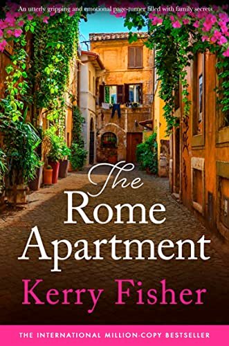 Book cover for "The Rome Apartment" by Kerry Fisher