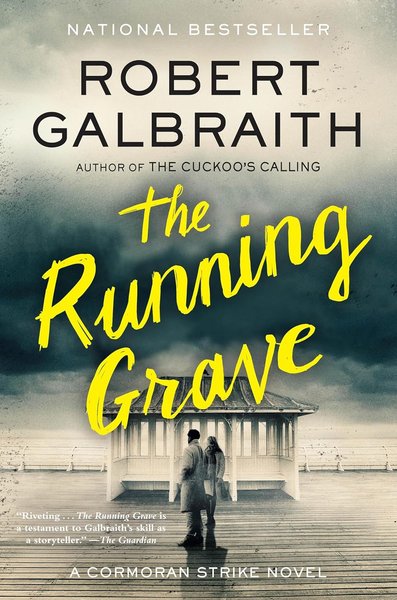 Book cover for "The Running Grave"