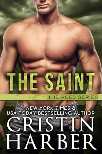 Book cover for "The Saint" by Cristin Harber