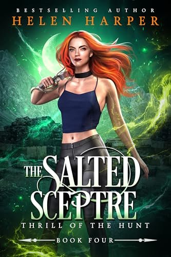 Book cover for "The Salted Sceptre" by Helen Harper