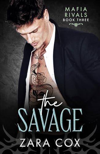 Book cover for "The Savage" by Zara Cox