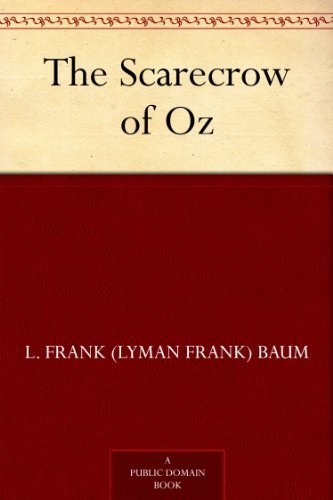 Book cover for "The Scarecrow of Oz" by L Frank Baum