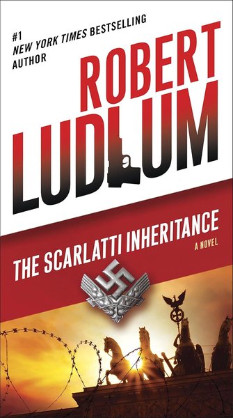 Book cover for "The Scarlatti Inheritance" by Robert Ludlum