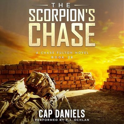 Book cover for "The Scorpion's Chase" by Cap Daniels