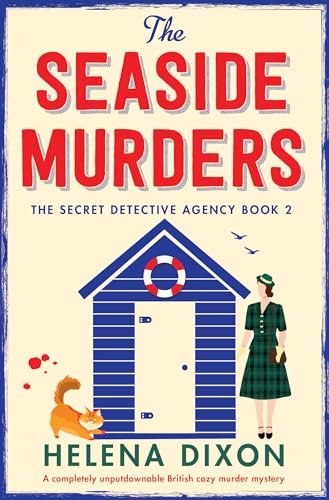 Book cover for "The Seaside Murders" by Helena Dixon