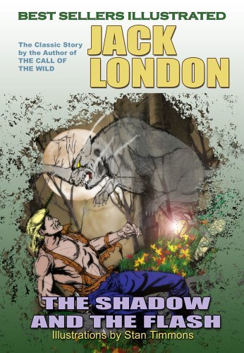 Book cover for "The Shadow and the Flash" by Jack London