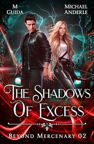 Book cover for "The Shadows of Excess" by M Guida