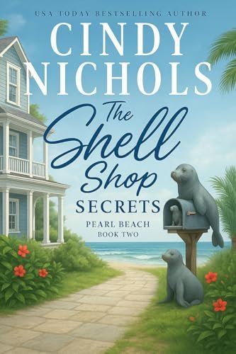 Book cover for "The Shell Shop Secrets" by Cindy Nichols