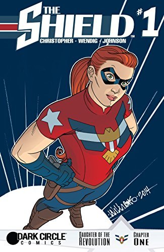Book cover for "The Shield #1" by Chuck Wendig