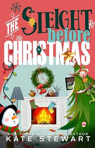 Book cover for "The Sleight Before Christmas" by Kate Stewart