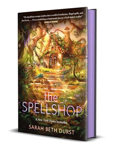 Book cover for "The Spellshop" by Sarah Beth Durst