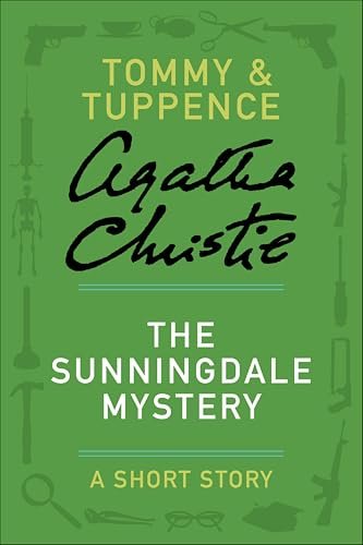 Book cover for "The Sunningdale Mystery" by Agatha Christie