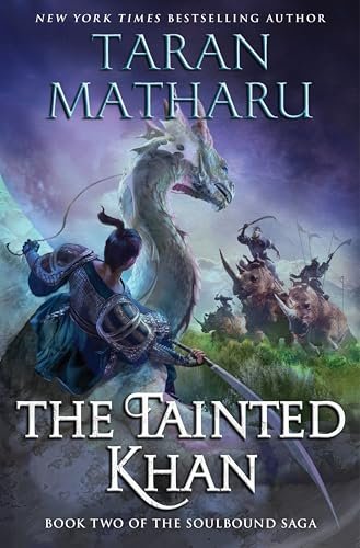 Book cover for "The Tainted Khan" by Taran Matharu