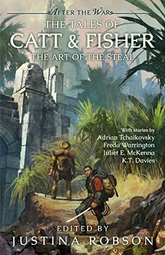 Book cover for "The Tales of Catt and Fisher" by Adrian Tchaikovsky
