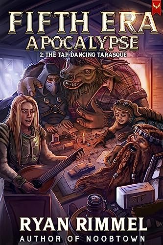 Book cover for "The Tap Dancing Tarasque" by Ryan Rimmel