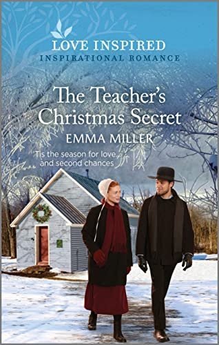 Book cover for "The Teacher's Christmas Secret" by Emma Miller