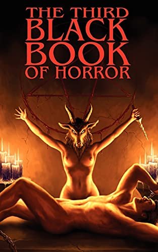 Book cover for "The Third Black Book of Horror" by Paul Finch