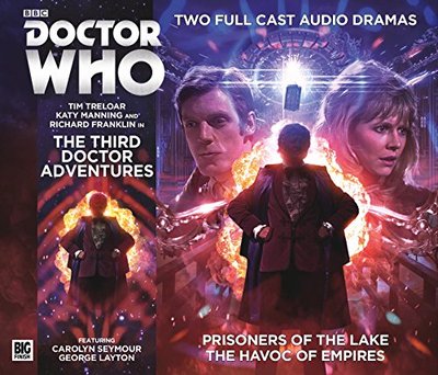 Book cover for "The Third Doctor Adventures: Volume 1" by Andrew Lane