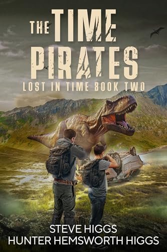 Book cover for "The Time Pirates" by Steve Higgs