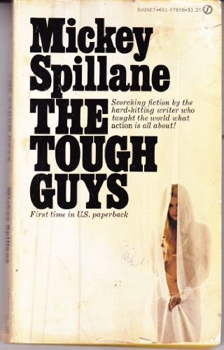 Book cover for "The Tough Guys" by Mickey Spillane