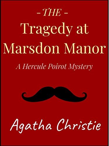 Book cover for "The Tragedy at Marsdon Manor" by Agatha Christie