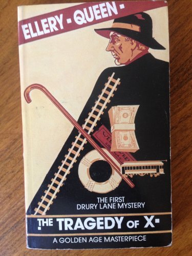 Book cover for "The Tragedy of X" by Ellery Queen
