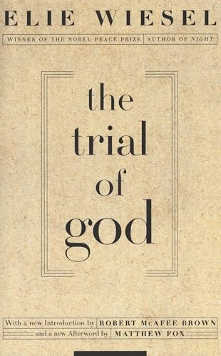 Book cover for "The Trial of God" by Elie Wiesel