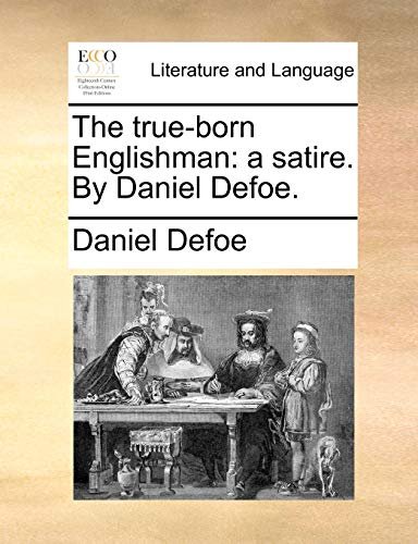 Book cover for "The True-Born Englishman" by Daniel Defoe