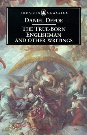 Book cover for "The True-Born Englishman and Other Writings" by Daniel Defoe