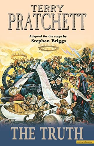 Book cover for "The Truth" by Terry Pratchett