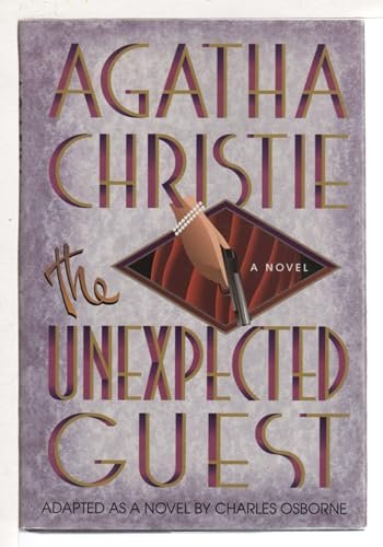Book cover for "The Unexpected Guest" by Agatha Christie