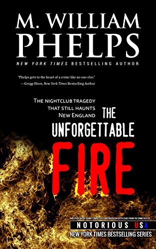 Book cover for "The Unforgettable Fire" by Gregg Olsen